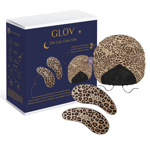 glov-the-lazy-luxe-duo-luxuri-ses-pflege-und-make-up-set-f-r-gesicht-und-haare image 1