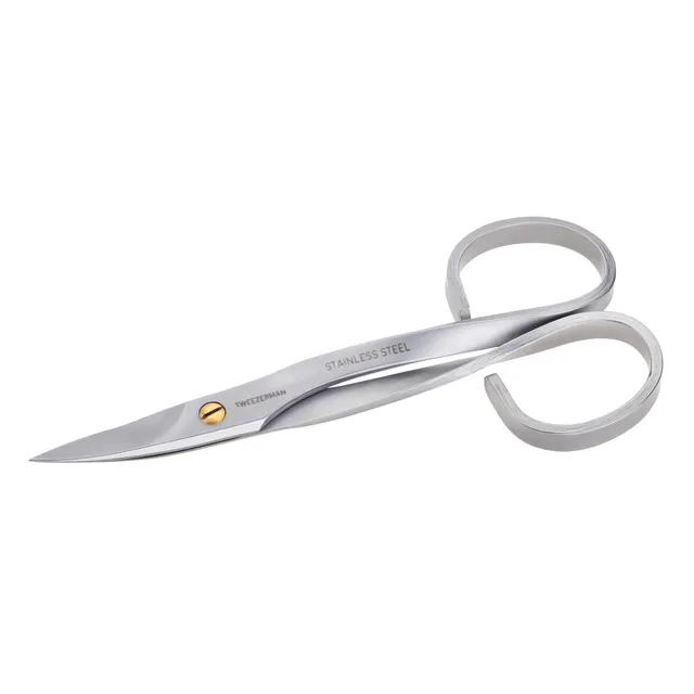 tweezerman-nagelschere-rostfreier-edelstahl-gebogene-scherenbl-tter-f-r-finger-u image 1