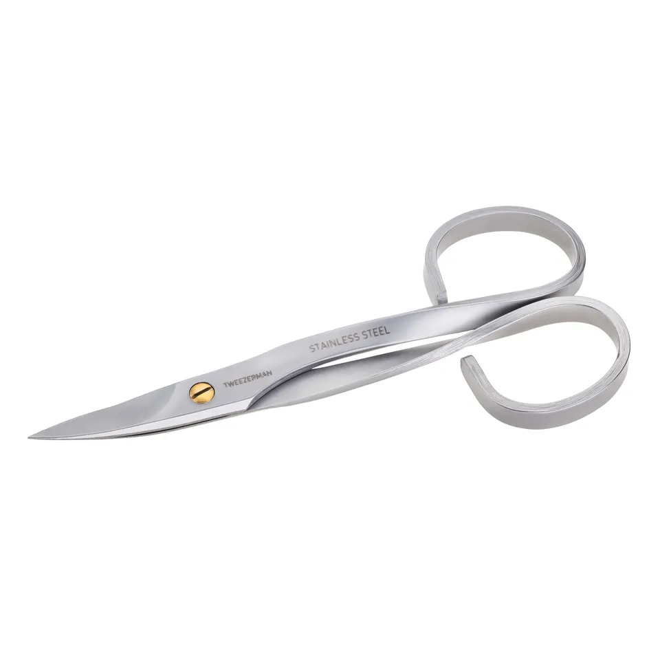 tweezerman-nagelschere-rostfreier-edelstahl-gebogene-scherenbl-tter-f-r-finger-u image 1