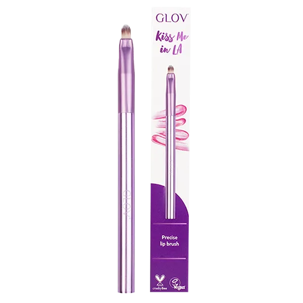 glov-lippenpinsel-kiss-me-in-la-flacher-elastischer-lippenpinsel-f-r-pr-zisen-li image 1