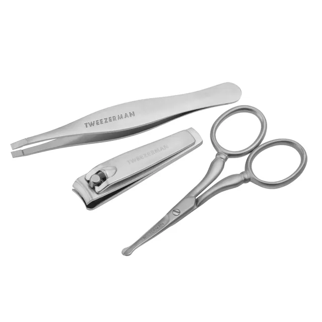 tweezerman-men-s-ultimate-grooming-kit-m-nnerpflege-set-mit-gesichtshaarschere-n image 1