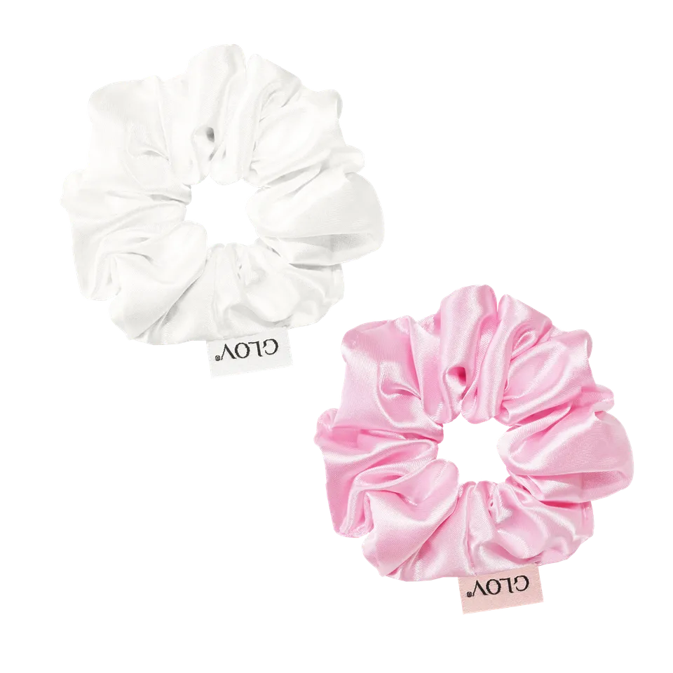 glov-scrunchies-haargummi-set-2-pack-s-satin-haargummis-in-gr-e-s image 1