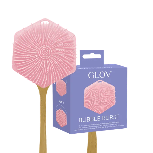 glov-bubble-burst-3-in-1-silikon-b-rste-massager-f-r-k-rper-kopfhaut-und-r-cken image 1
