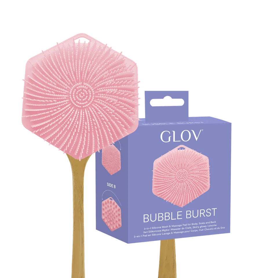 glov-bubble-burst-3-in-1-silikon-b-rste-massager-f-r-k-rper-kopfhaut-und-r-cken image 1