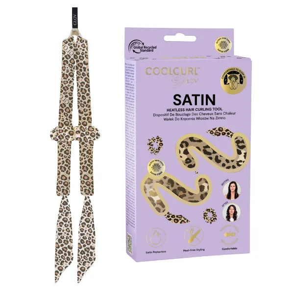glov-coolcurl-satin-heatless-curler-panther-lockenwickler-ohne-hitze image 1