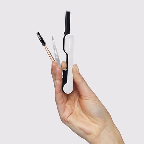 tweezerman-brow-facial-grooming-kit-silber-3-teiliges-set-mit-mini-slant-tweezer image 8