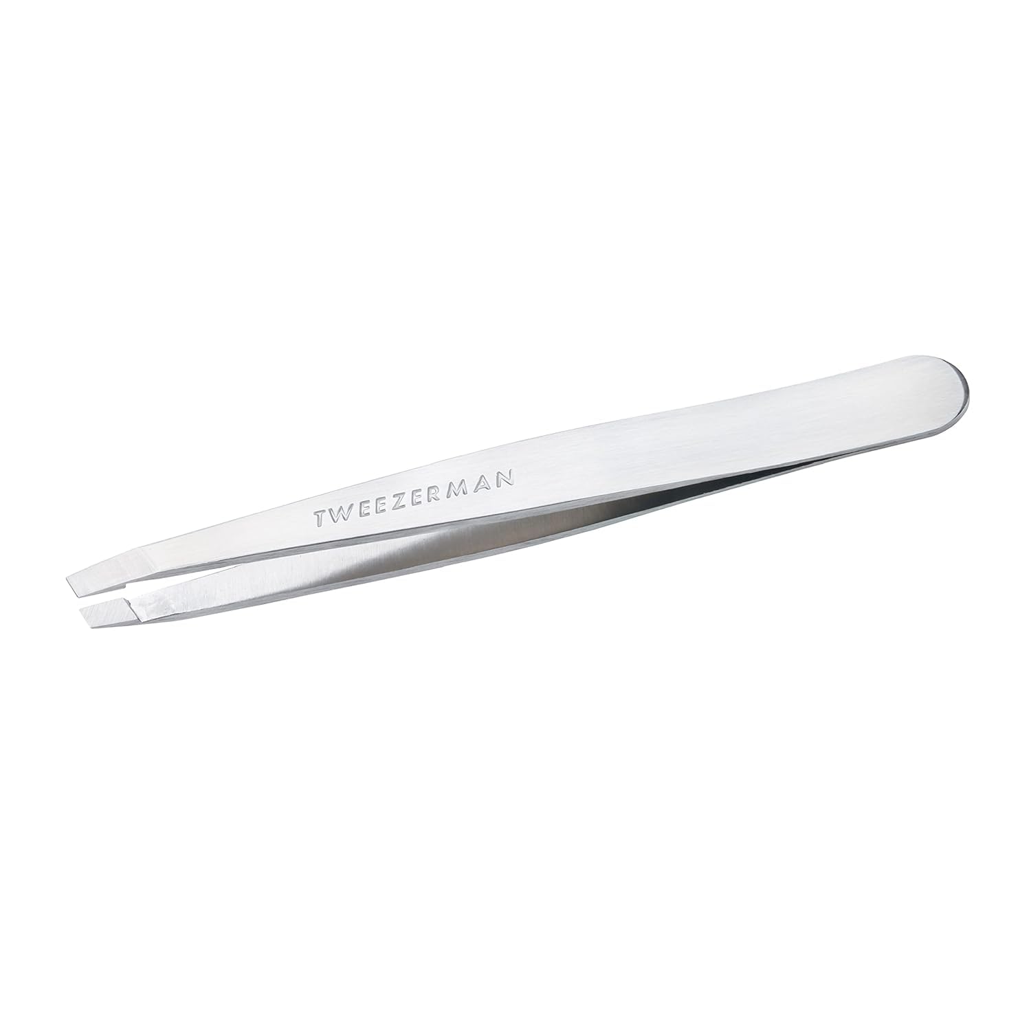 tweezerman-slant-tweezer-profi-pinzette-mit-handgeschliffener-25-schr-gspitze-ro image 1
