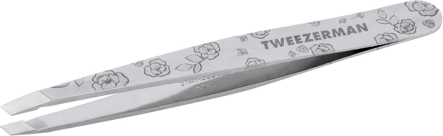tweezerman-slant-tweezer-profi-pinzette-mit-handgeschliffener-25-schr-gspitze-ro image 8
