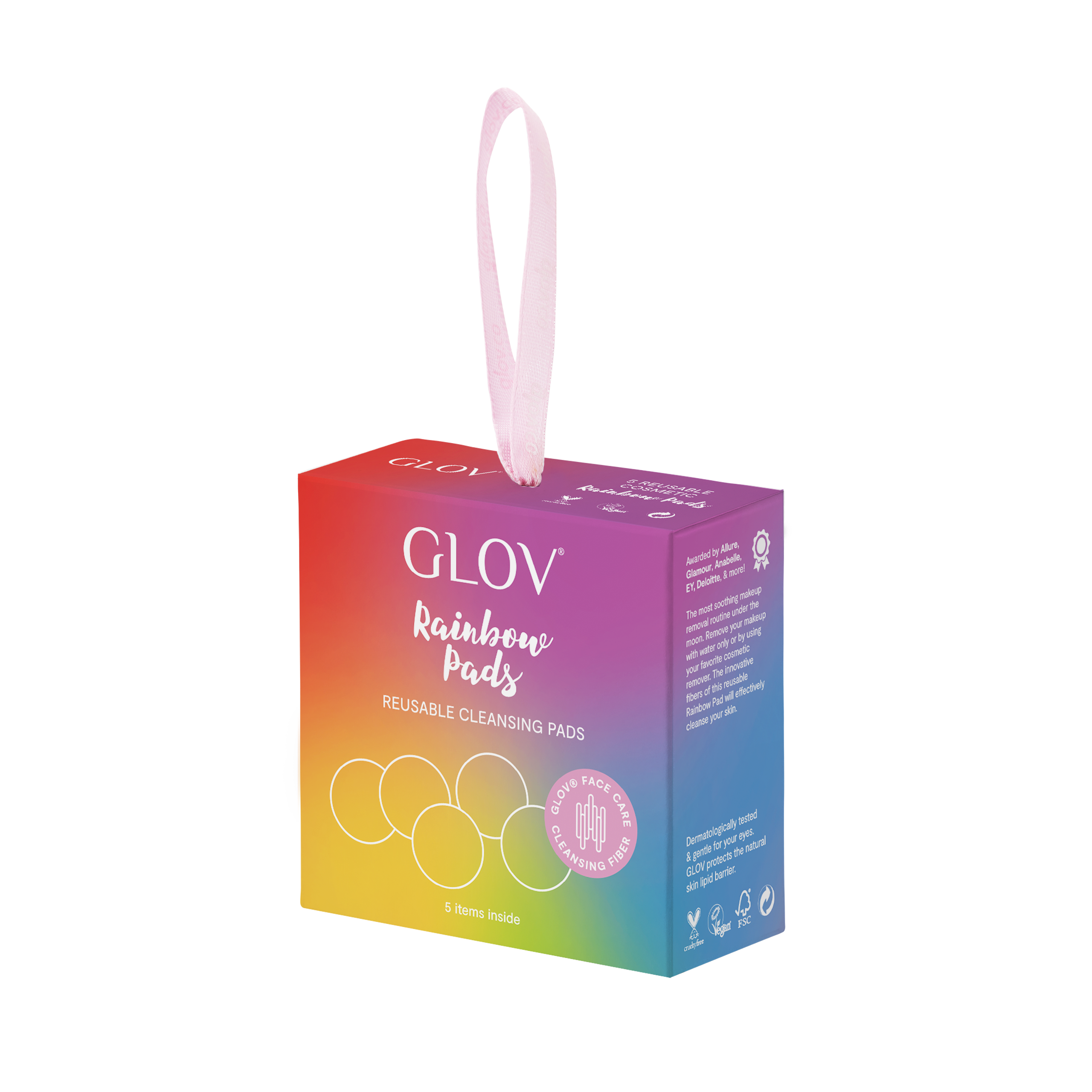 glov-moon-pads-rainbow-wiederverwendbare-abschminkpads-aus-spezialfaser-limitier image 4