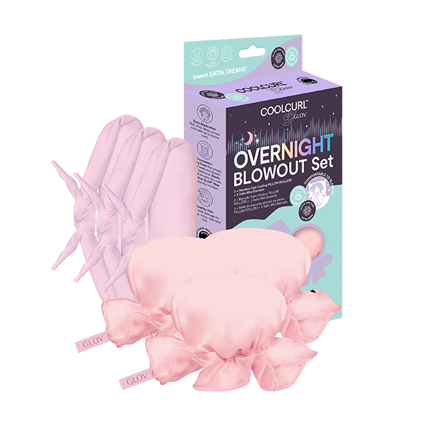 glov-overnight-blowout-set-coolcurl-pillow-rollers-mini-anti-frizz-satin-hair-bo image 1