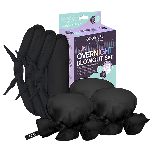 glov-overnight-blowout-set-coolcurl-pillow-rollers-mini-anti-frizz-satin-hair-bo image 6