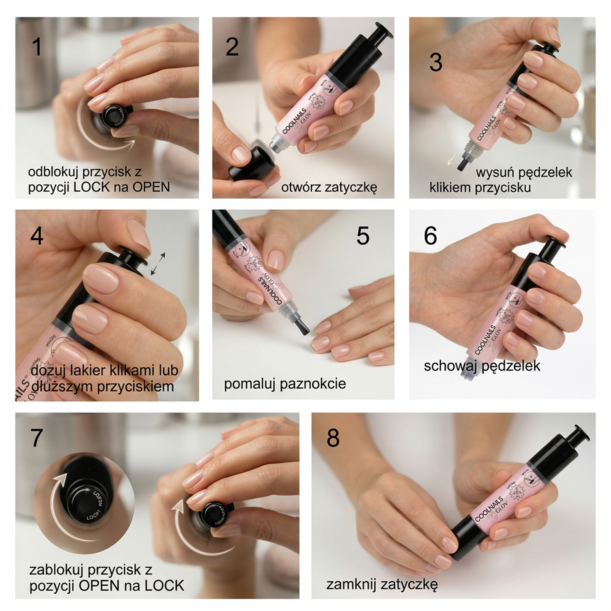 glov-coolnails-blushing-hour-klassischer-nagellack-leichter-hellrosa-ton image 6