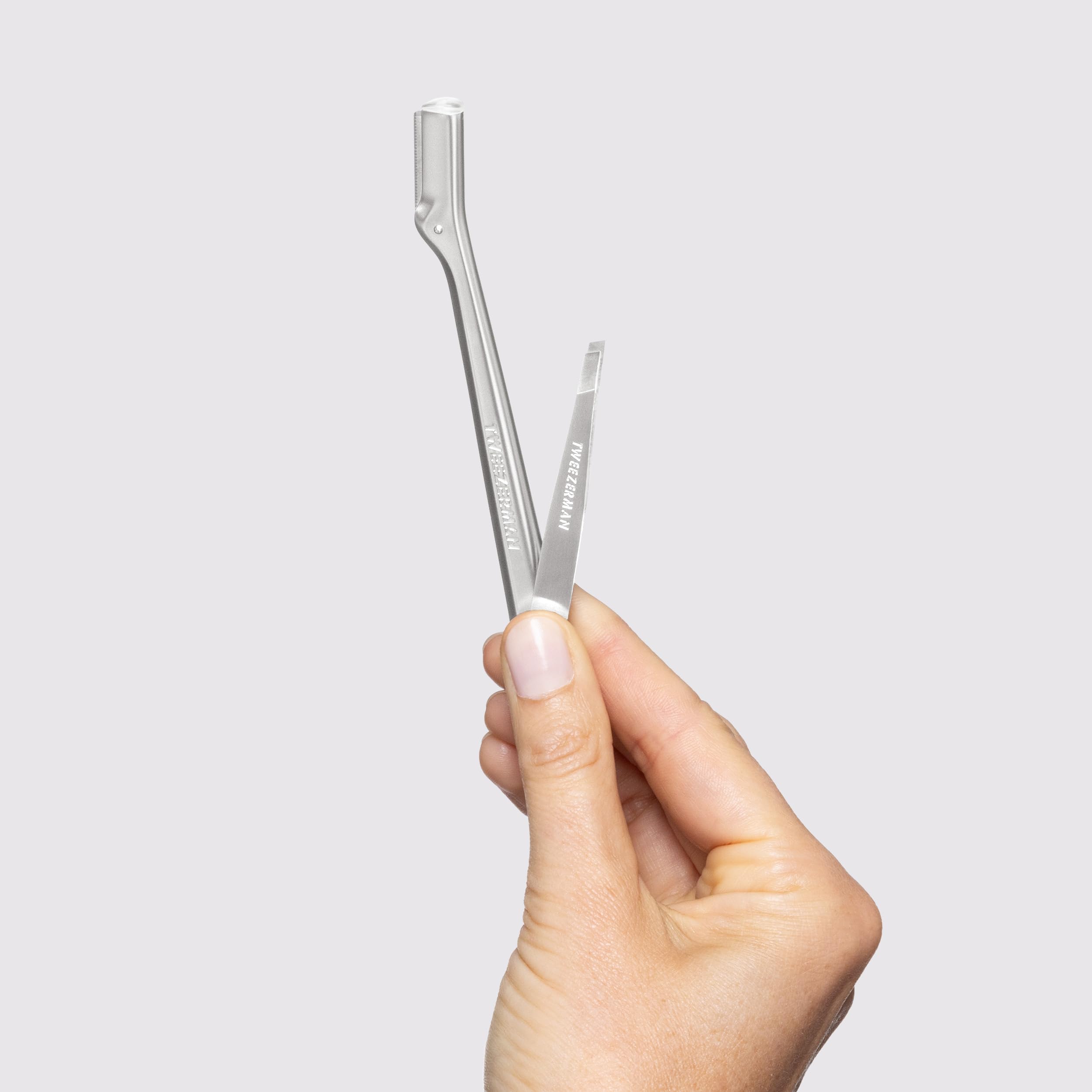 tweezerman-mini-slant-tweezer-brow-razor-set-silber-augenbrauen-pinzette-mit-25- image 6