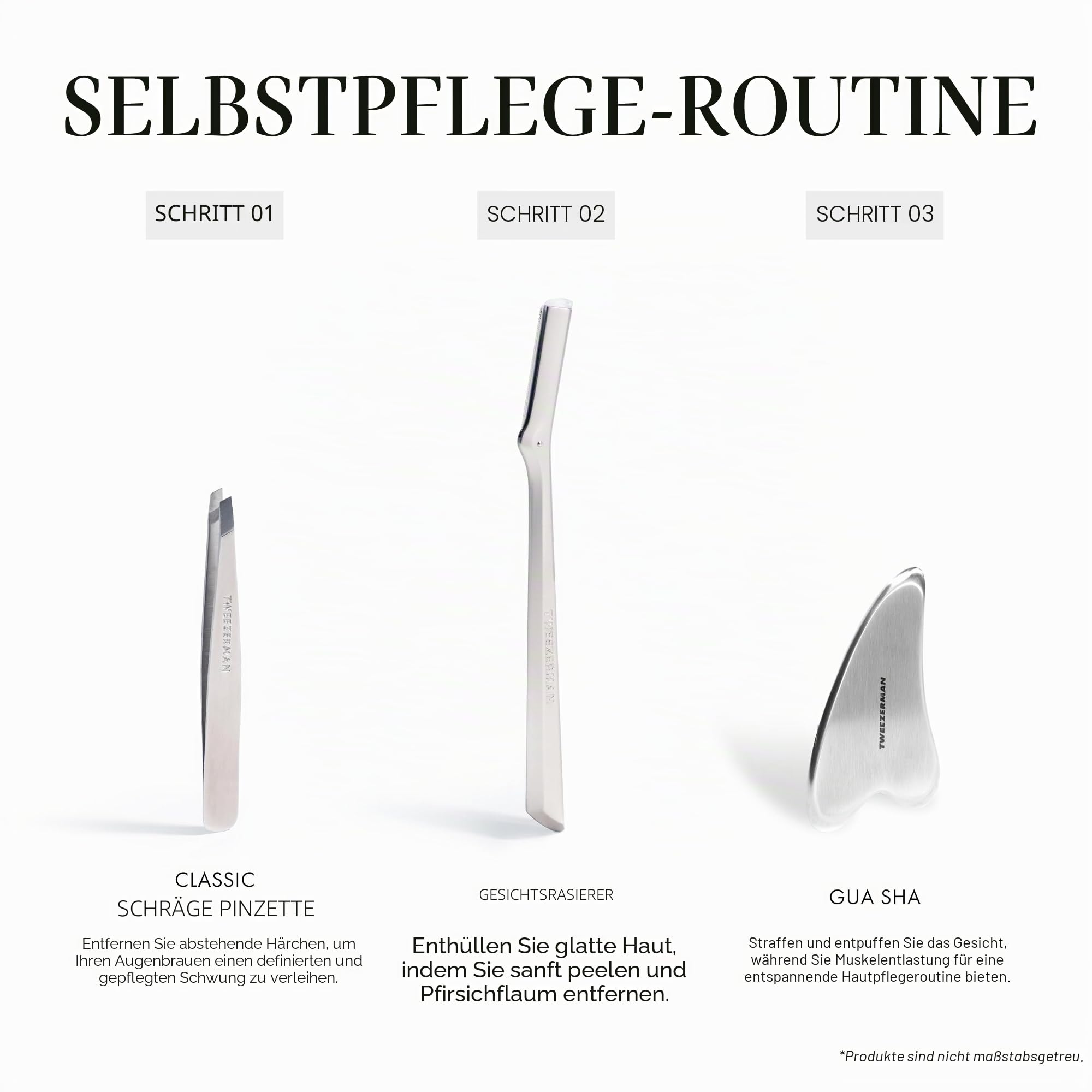 tweezerman-gua-sha-gesichtsmassager-silber-gesichts-und-augenmassage-stein-aus-c image 5