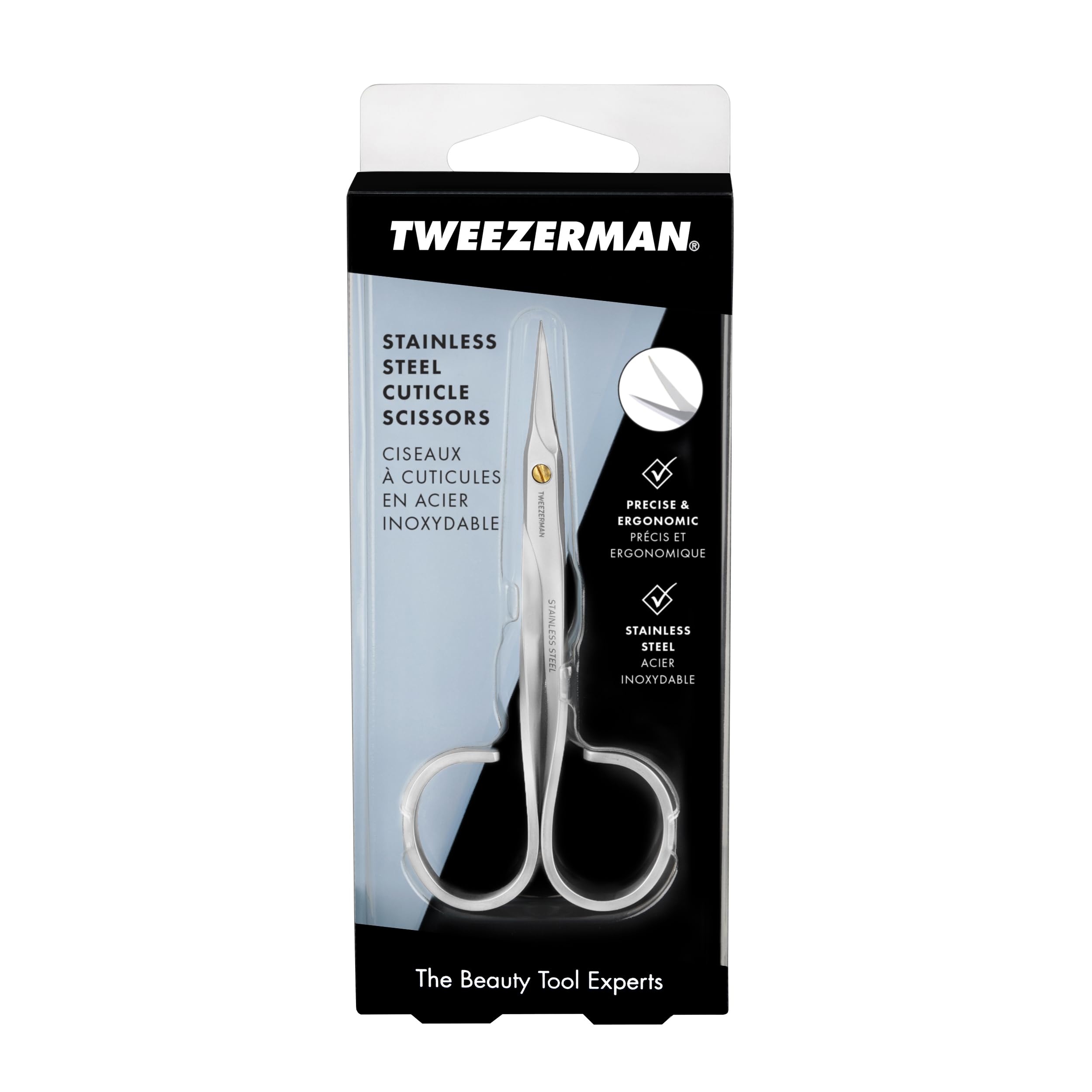 tweezerman-nagelhautschere-mit-pr-zisionsspitzen-rostfreier-edelstahl-silber image 5