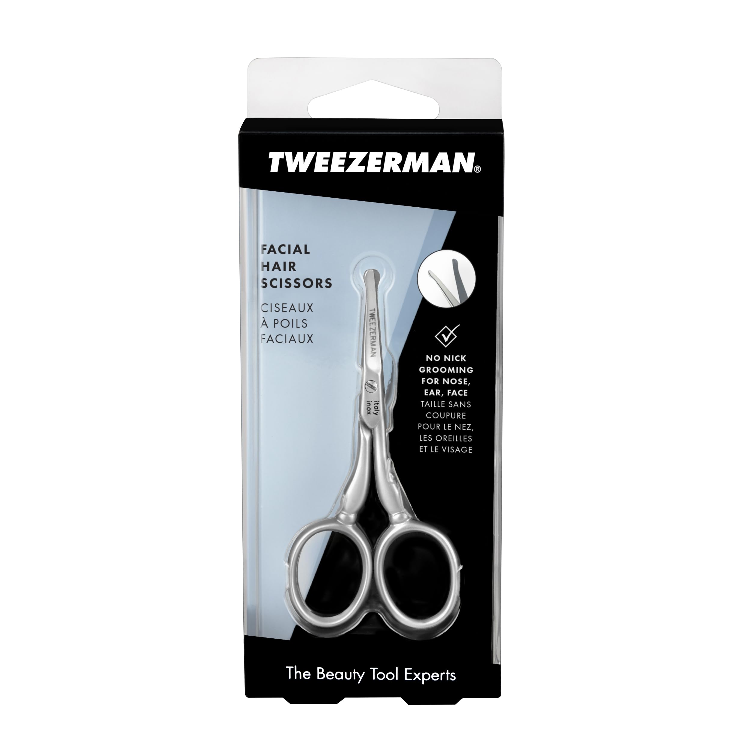 tweezerman-gear-gesichtshaarschere-f-r-m-nner-rostfreier-edelstahl-abgerundete-s image 8