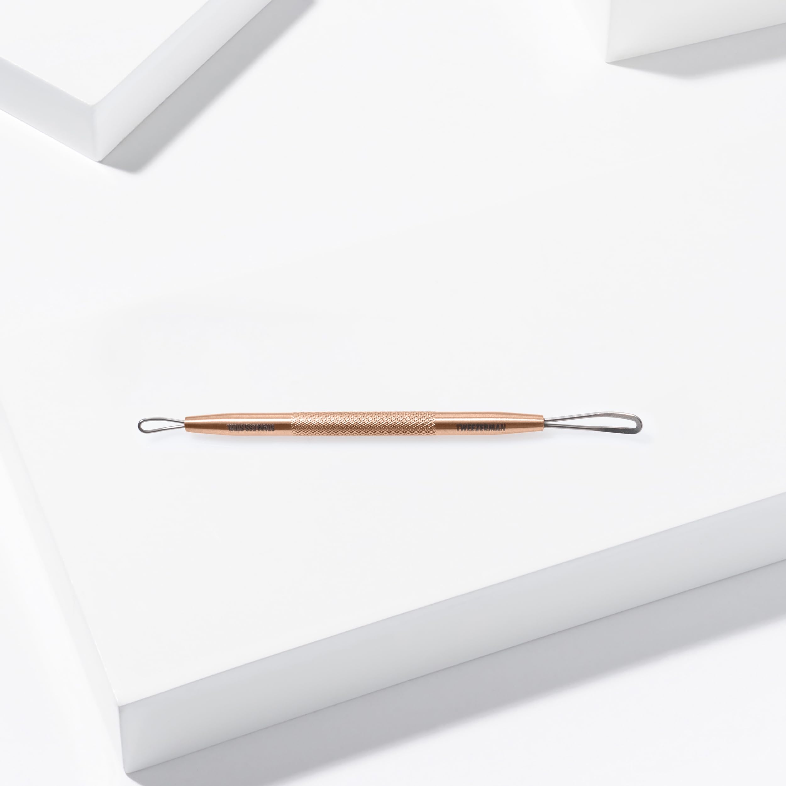 tweezerman-mitesserentferner-rose-gold-porenreiniger-mit-zwei-schlaufen-und-ergo image 8