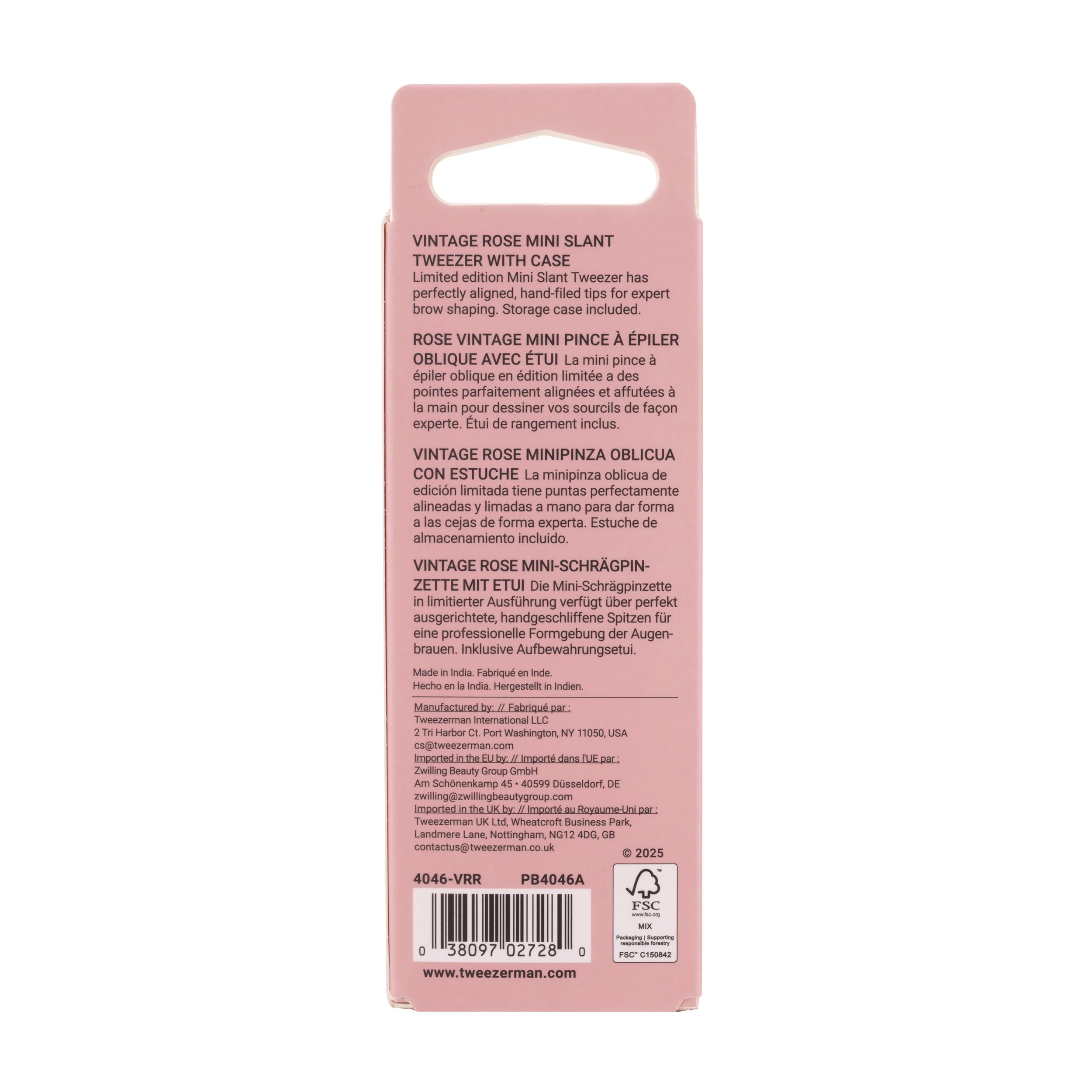 tweezerman-slant-mini-pinzette-augenbrauenpinzette-mit-handgeschliffenen-25-spit image 8