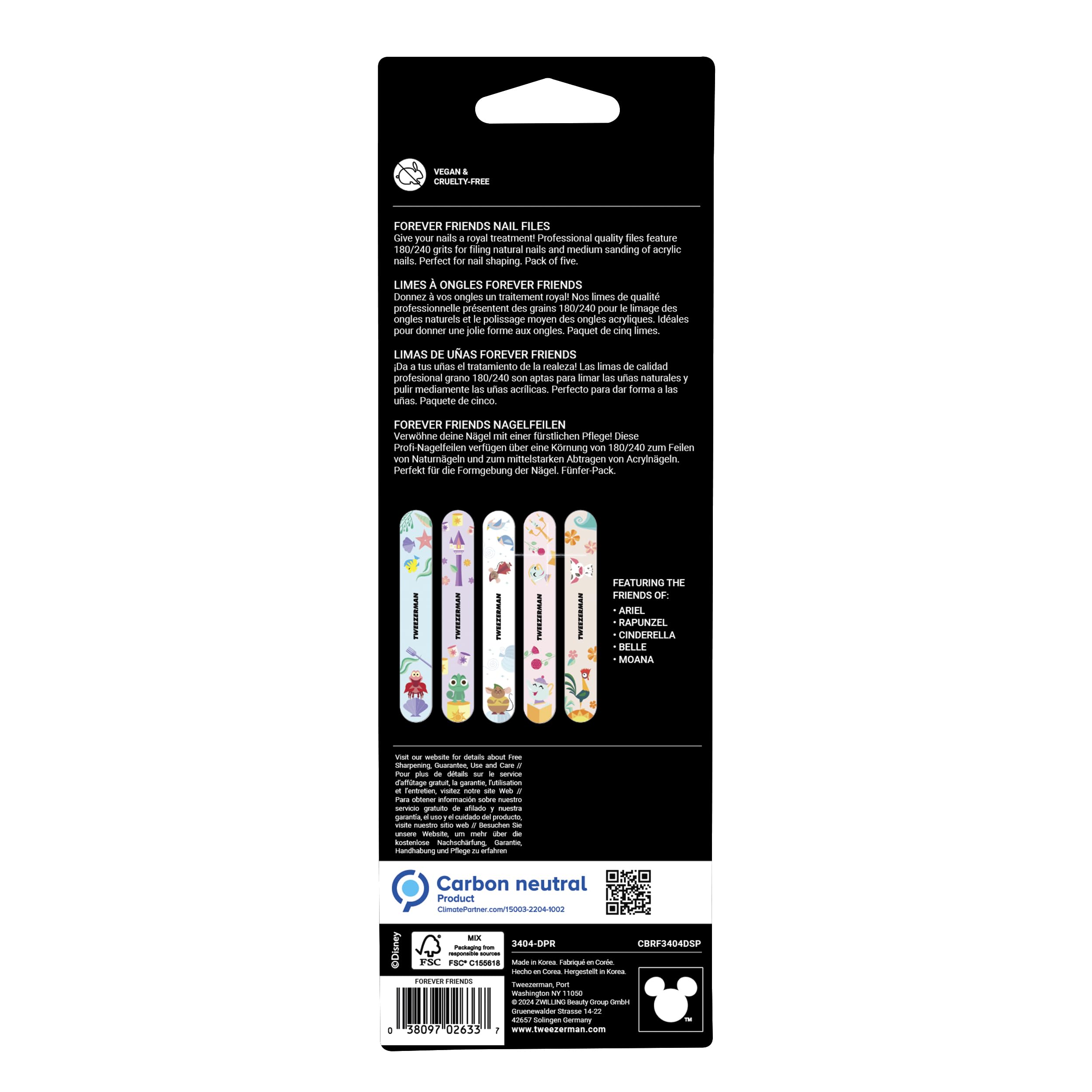 tweezerman-forever-friends-nagelfeilen-5er-set-doppelseitige-profi-nagelfeilen-m image 6