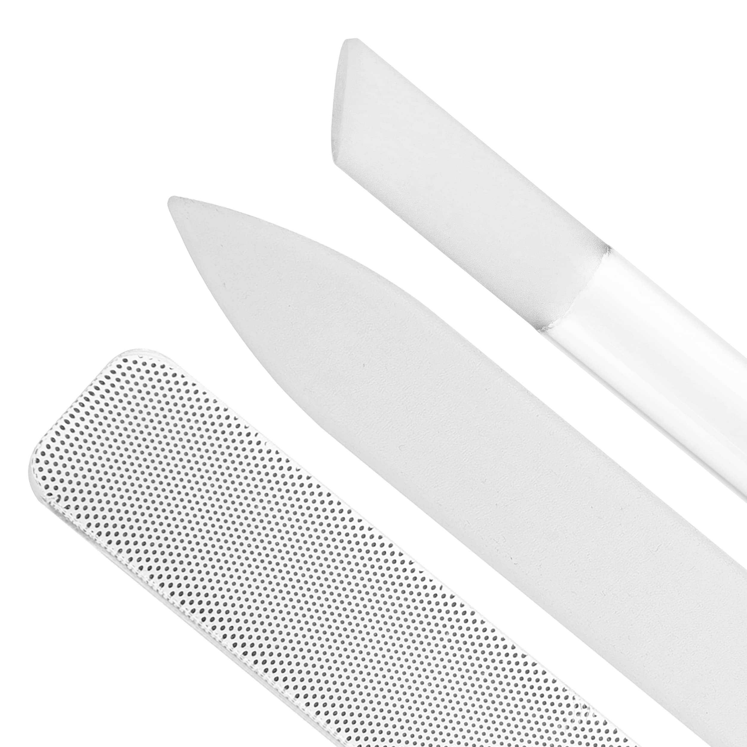 tweezerman-glas-nagelpflege-set-4-teilig-glas-nagelfeile-glas-polierfeile-und-gl image 3