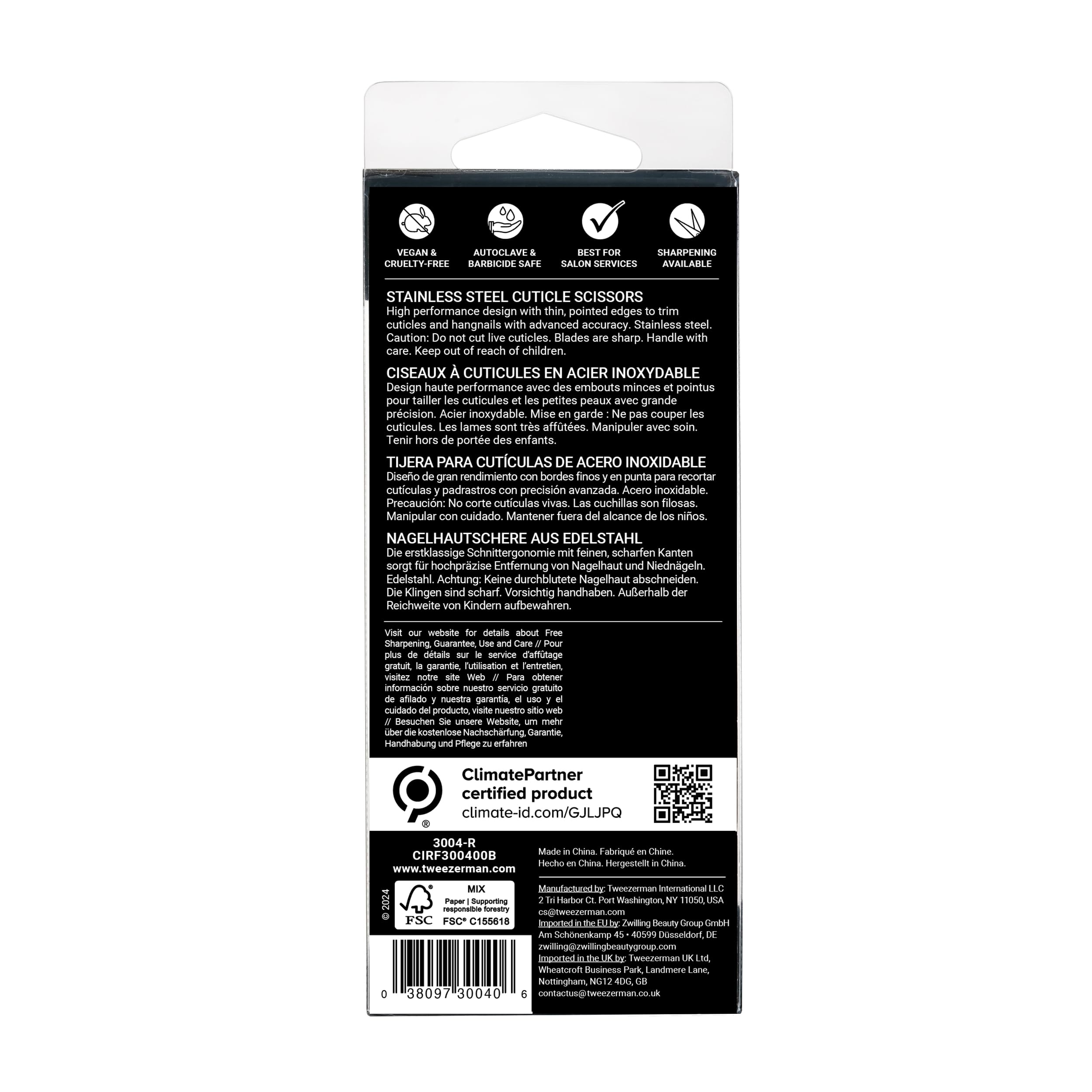 tweezerman-nagelhautschere-mit-pr-zisionsspitzen-rostfreier-edelstahl-silber image 6