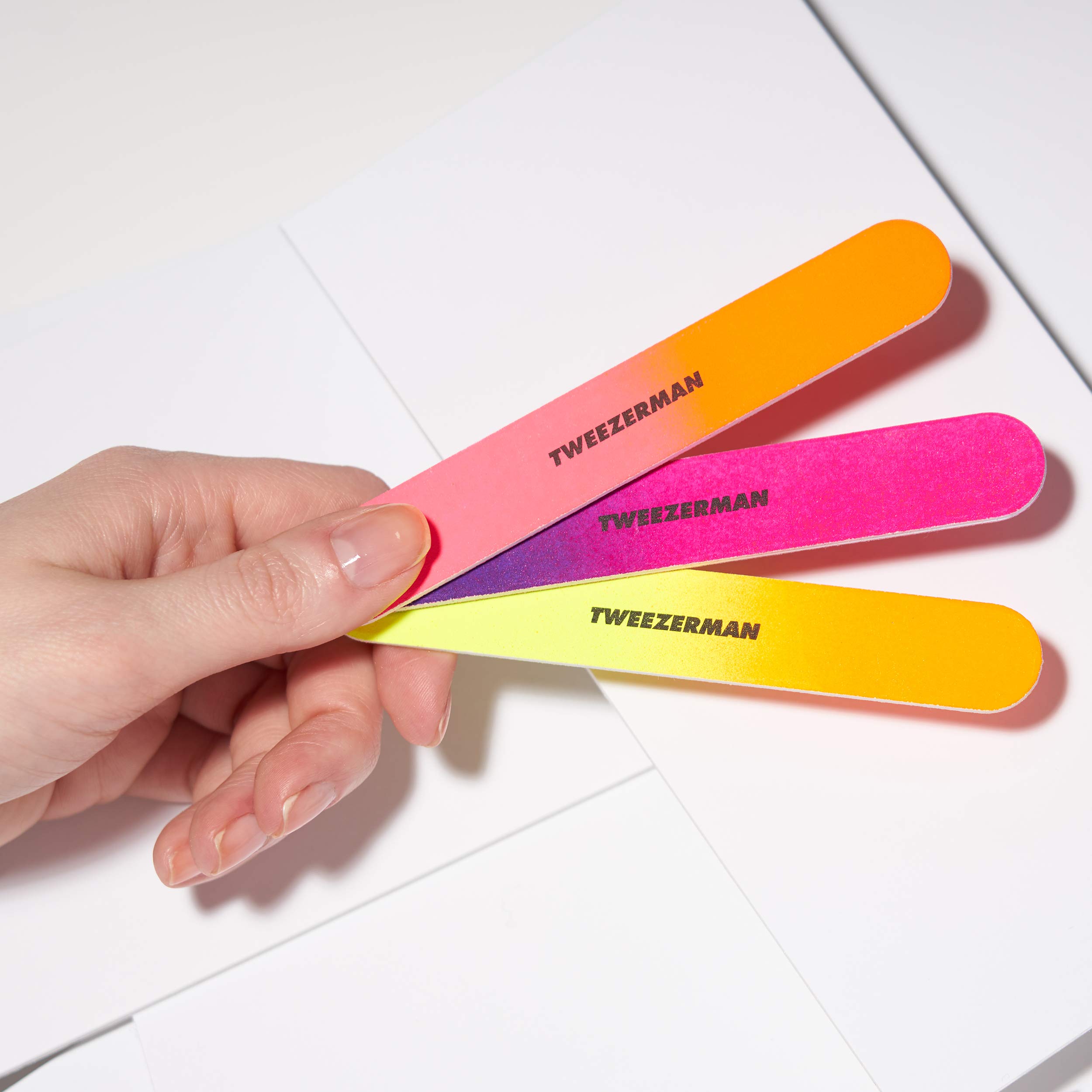 tweezerman-neon-hot-filemates-nagelfeile-3-teilig-doppelseitig-100-180er-k-rnung image 6