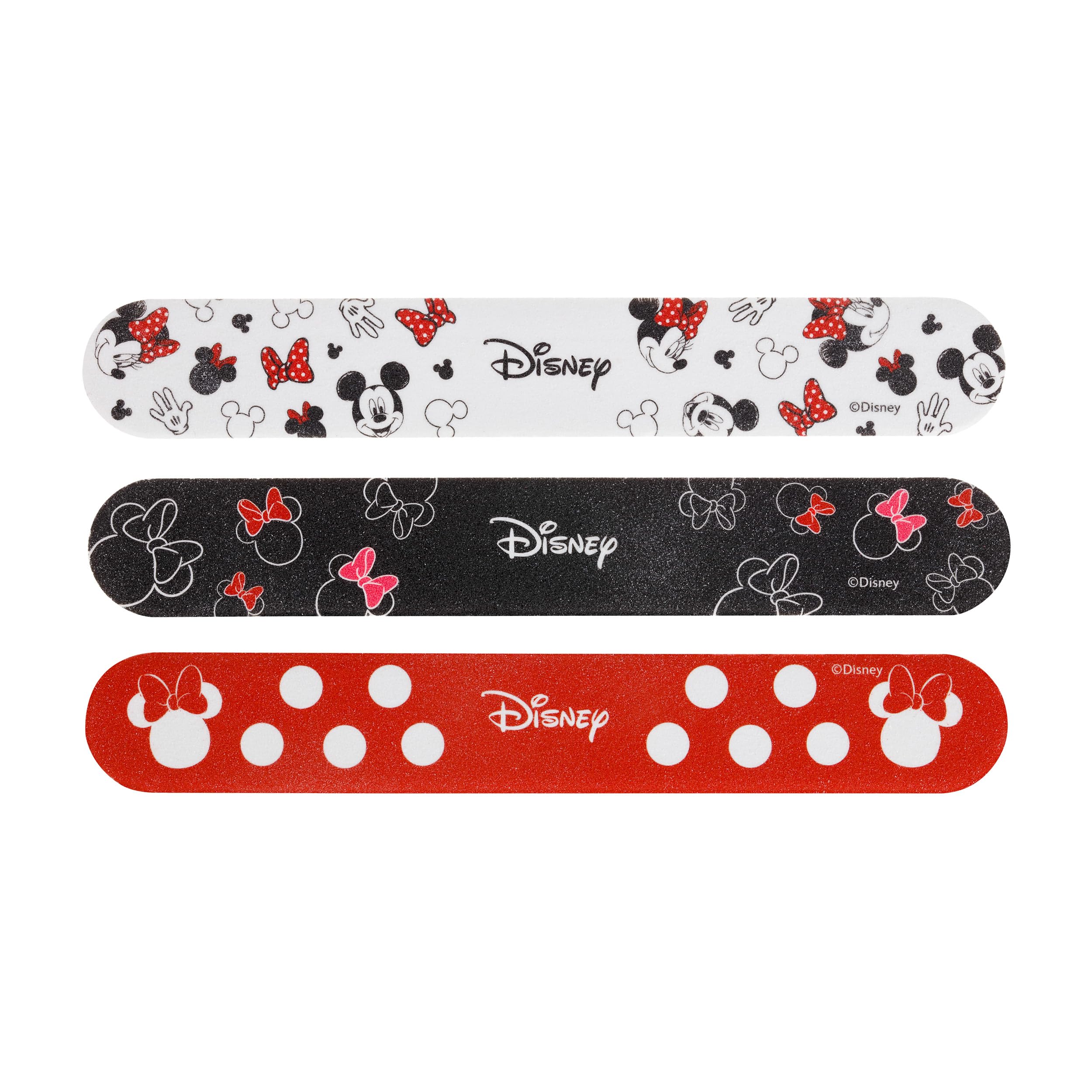 tweezerman-disney-s-mickey-mouse-minnie-mouse-ear-istable-nagelfeilen-set-2-in-1 image 1