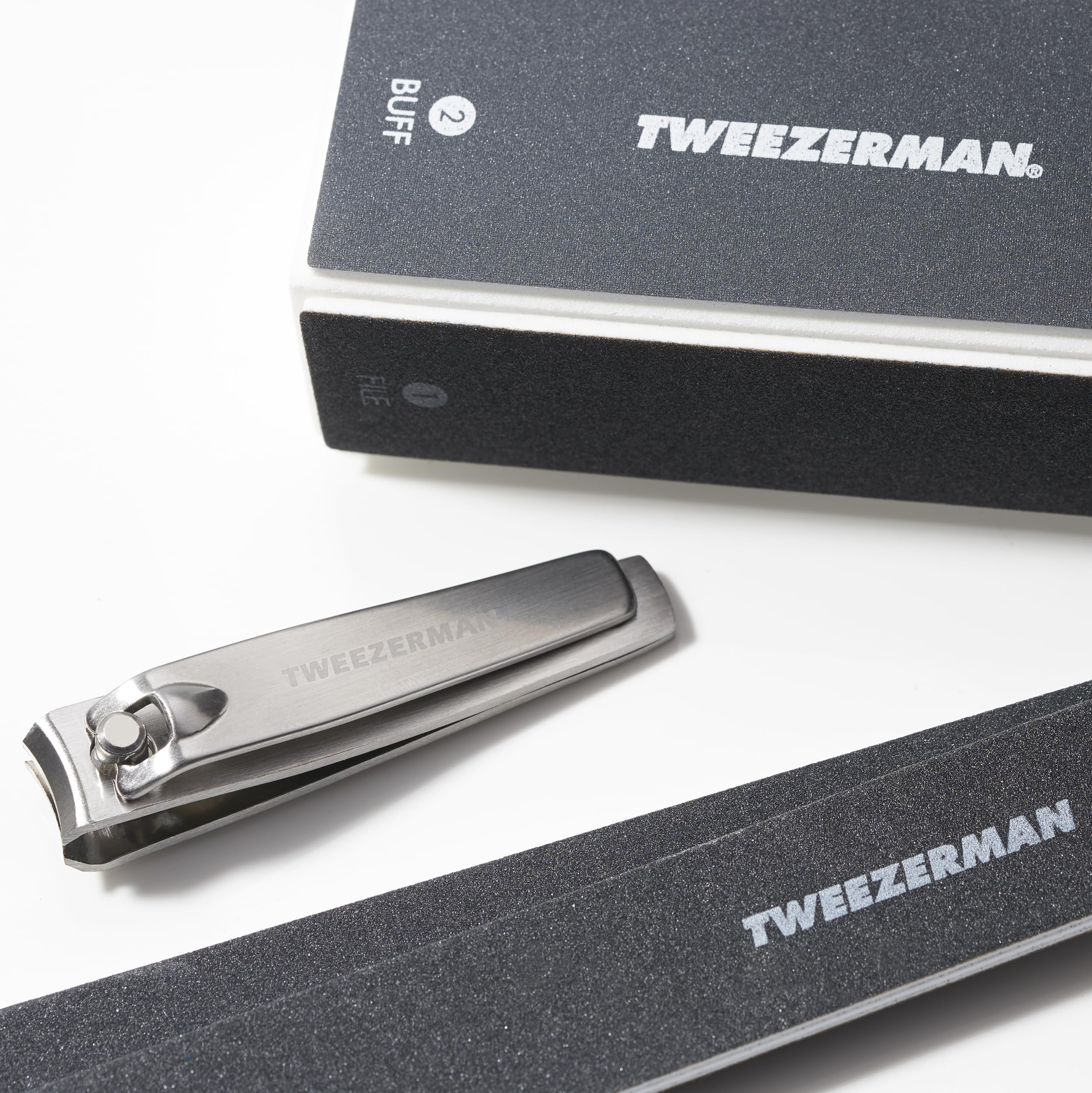 tweezerman-manik-re-set-schwarz-nagelknipser-aus-rostfreiem-edelstahl-2-nagelfei image 6