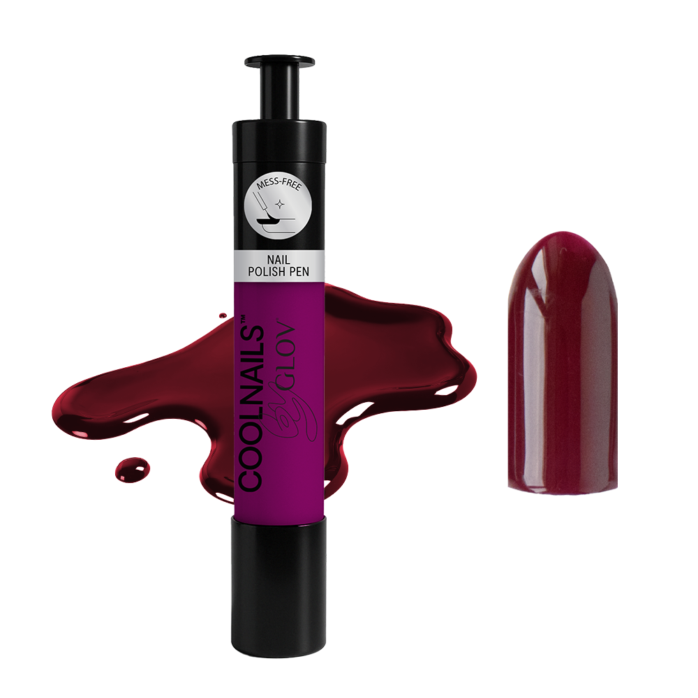 glov-coolnails-nagellack-plum-noir-klassischer-nagellack-in-tiefem-weinrot-burgu image 1