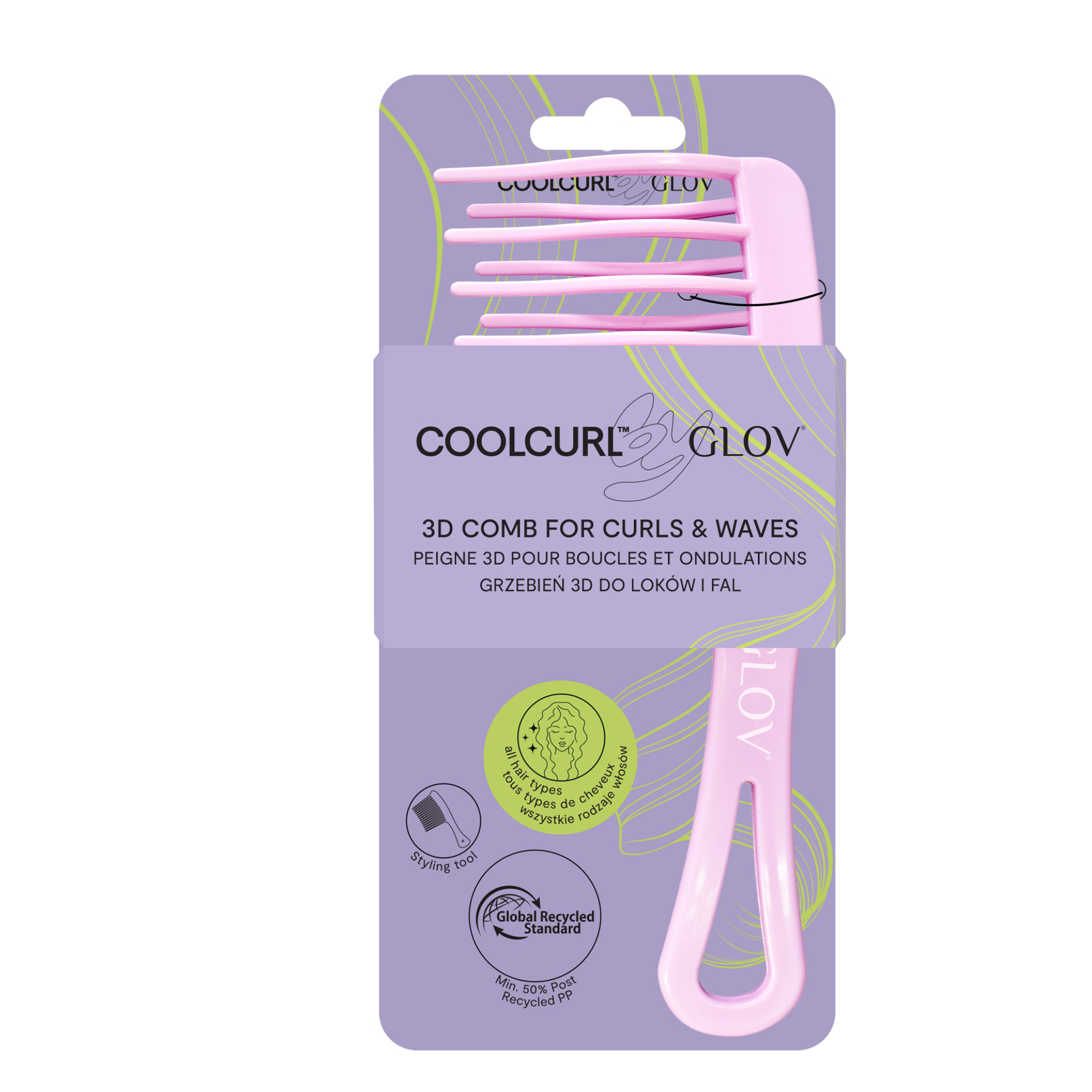 glov-coolcurl-3d-kamm-f-r-wellen-und-locken image 1