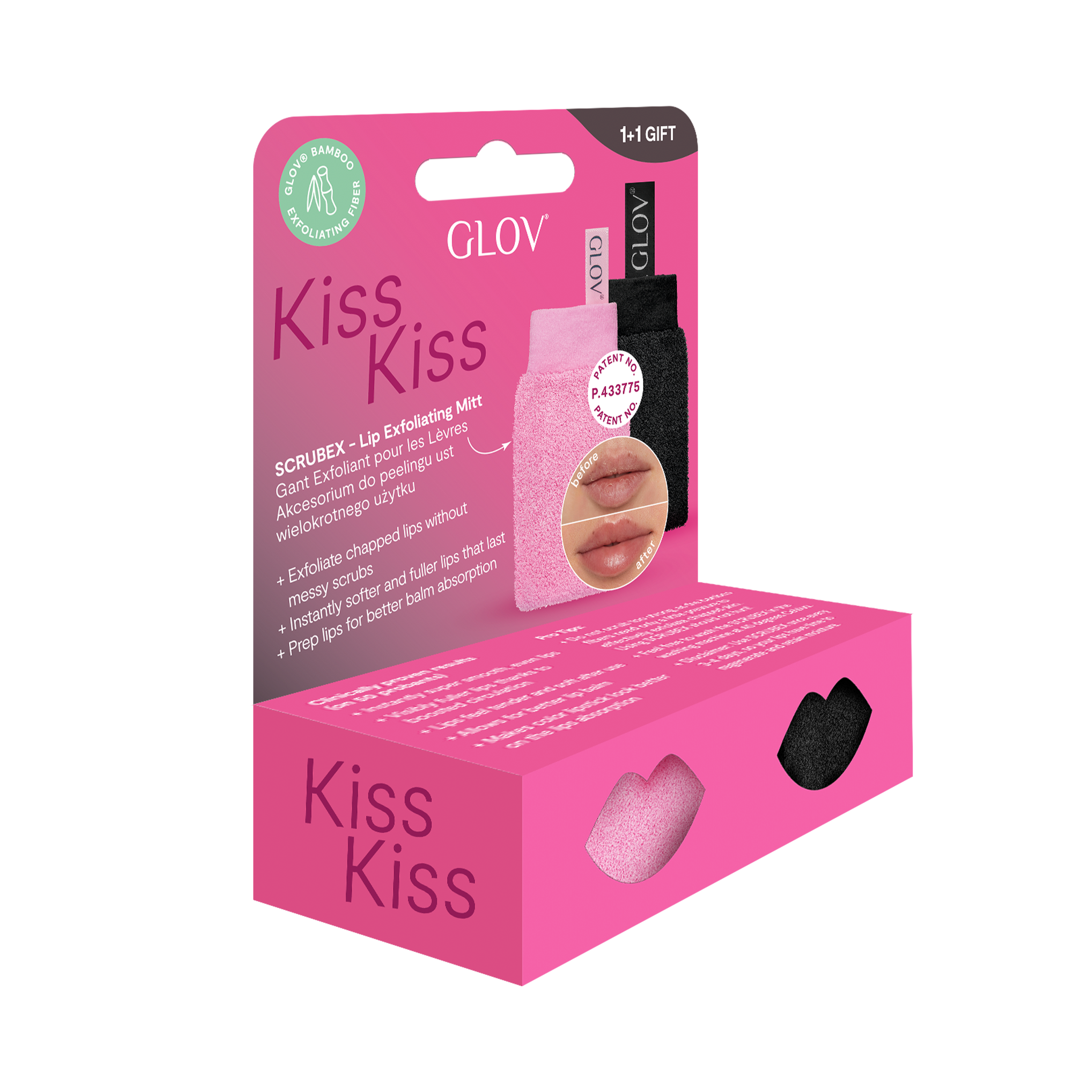 glov-kiss-kiss-set-lippenpeeling-set-mit-scrubex-peelinghandschuh-aus-bambusfase image 4