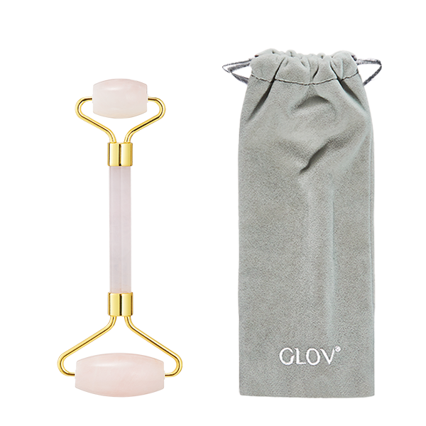 glov-stone-roller-gesichtsmassage-roller-aus-rosenquarz-und-gr-nem-jadeit-outlet image 1