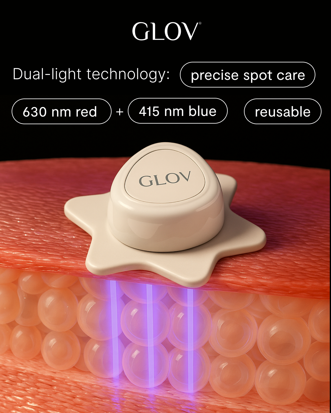 glov-supernova-led-spot-treatment-led-gezielte-kur-mit-lade-etui image 3