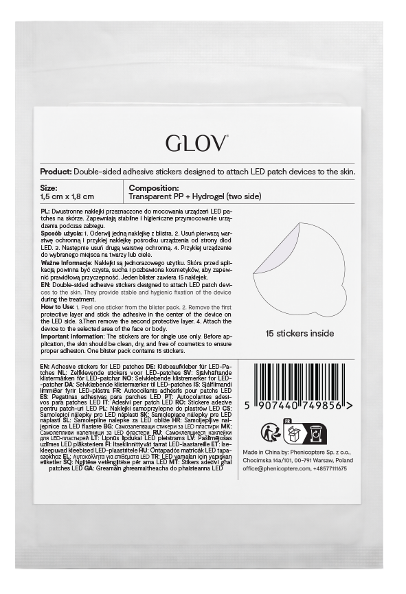 glov-led-sticker-ersatz-aufkleber-set-15-st-ck-f-r-led-lichttherapie-ger-te image 3