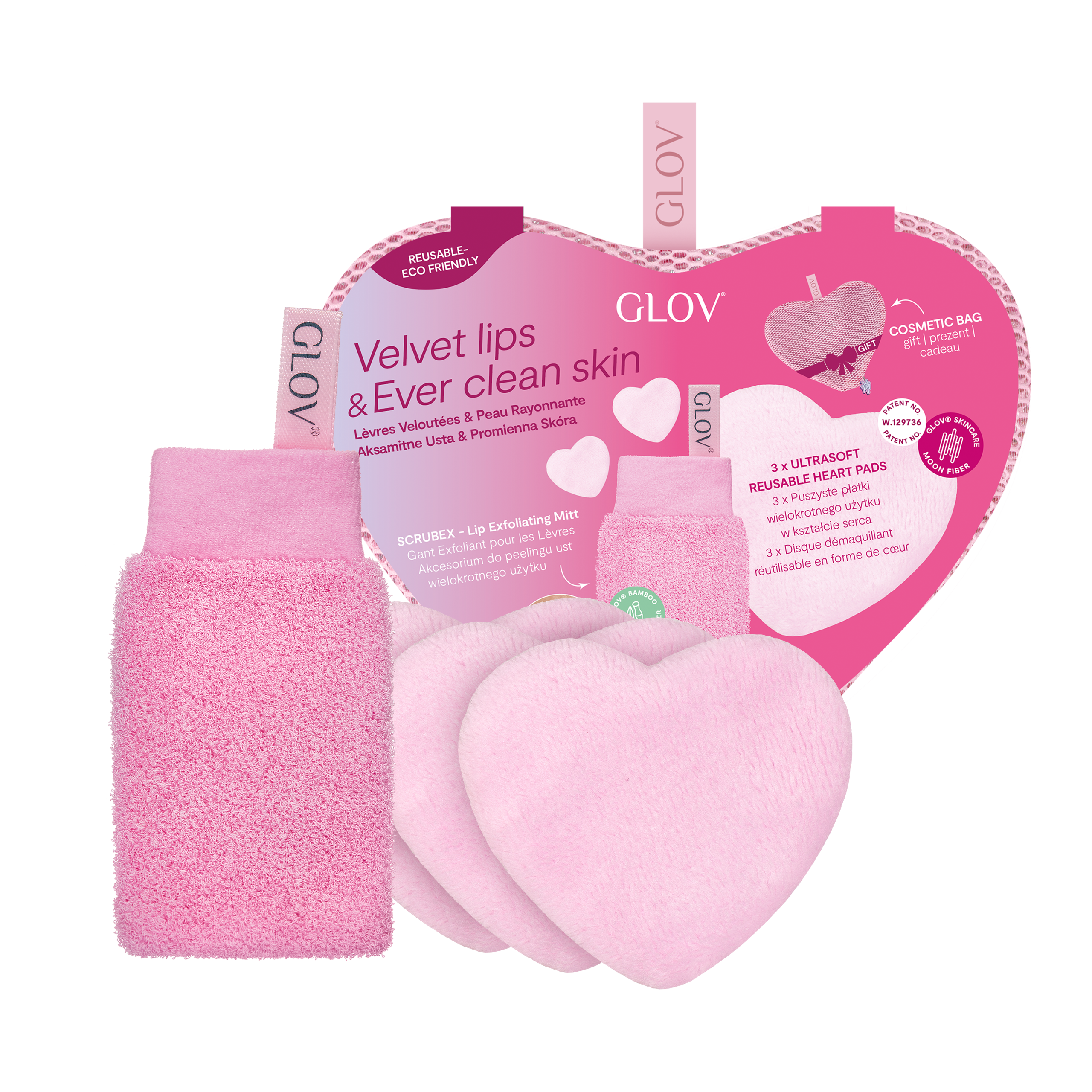glov-velvet-lips-ever-clean-skin-set-lippenpeeling-aufsatz-und-3-wiederverwendba image 1