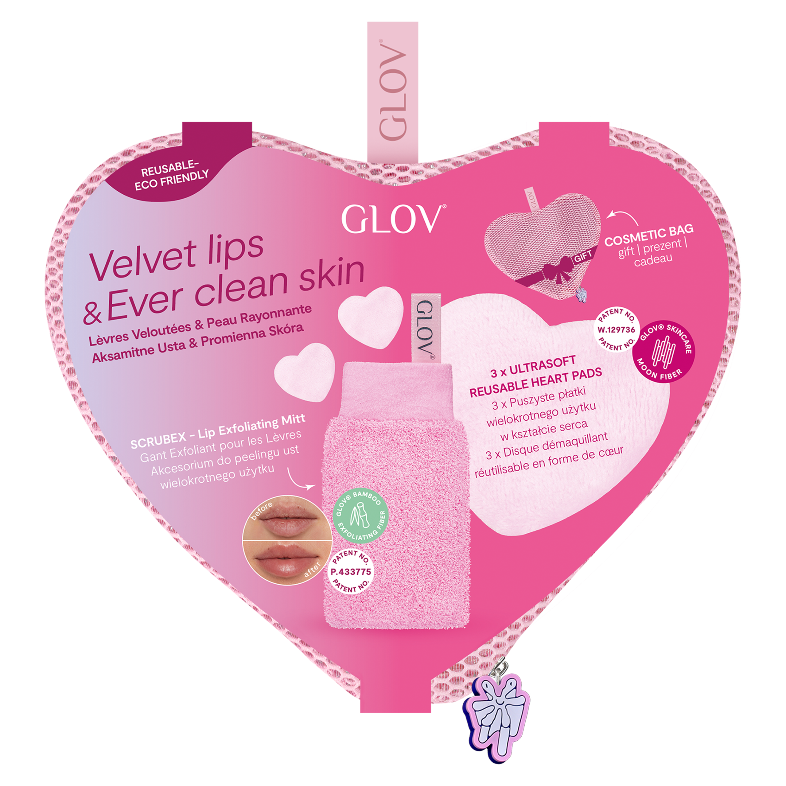 glov-velvet-lips-ever-clean-skin-set-lippenpeeling-aufsatz-und-3-wiederverwendba image 4